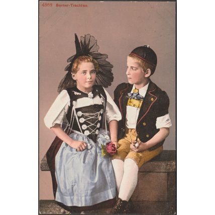 Berner-Trachten, c.1910 - Photoglob AK