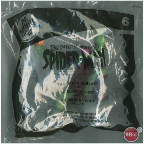 2009 McDonalds Spectacular Spider-man #6 Green Goblin Mint in Package
