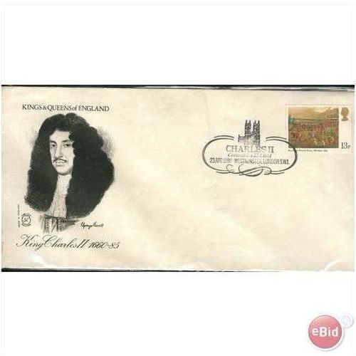 GB Cover 1980 - Kings/Queens Of England King Charles 11