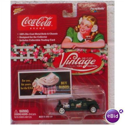 JOHNNY LIGHTNING : COCA-COLA ' VINTAGE ' 1932 FORD HI-BOY
