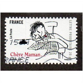 FRA 2009 (56c)(S/A) 'SOURIRES - CHERE MAMAN..' FINE USED (EBID21258)