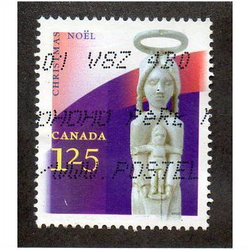 CAN 2002 $1.25 'CHRISTMAS' FINE USED (EBID27-598)