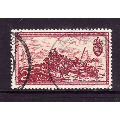 SOUTH AFRICA 1971 SG 305 2c LANDING BRITISH SETTLERS FINE USED