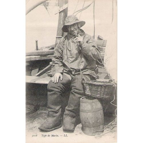 CARTE POSTALE - METIER DE LA PÊCHE - REF 30
