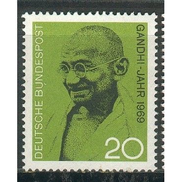 Germany 1969 - SG1504 - Birth Centenary Of Mahatma Gandhi (unused)