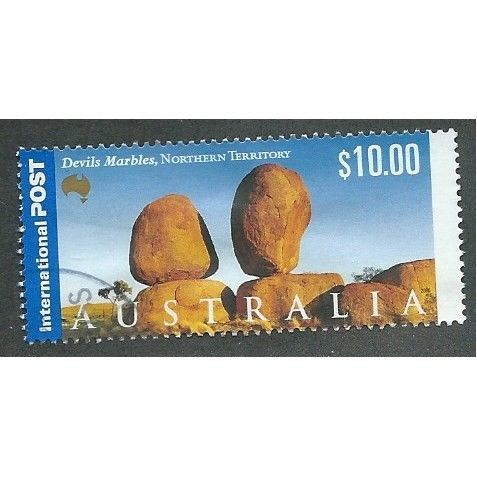 AUS 2000 $10.00 'DEVILS MARBLES' 'FINE USED (EBID37-721)