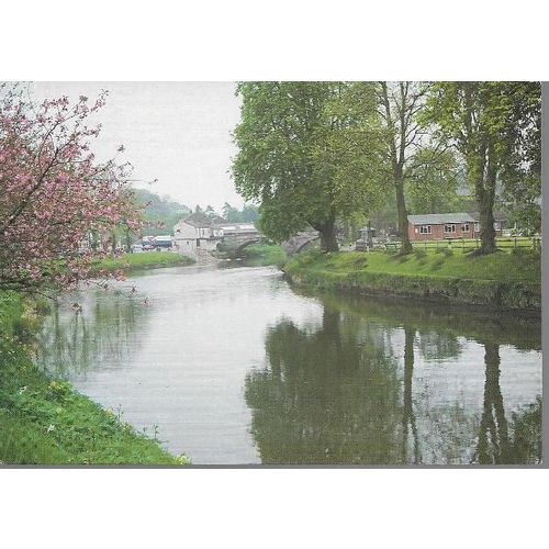 Appleby-in-Westmorland, Cumbria - River Eden, bridge - Dixon postcard c.1970s