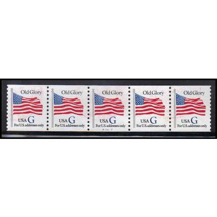 Used 2890 32c G Old Glory Very Fine PNC A5437/5 PA3358