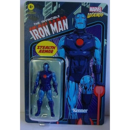 MARVEL LEGENDS ' RETRO ' IRON MAN STEALTH action figure (2021)