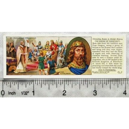 1938 Typhoo Events British History No. 2 Christianity
