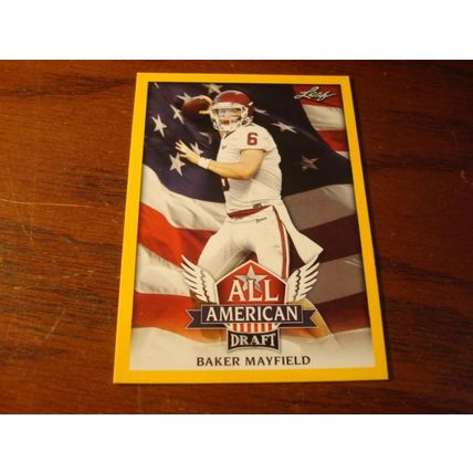 2018 Score/Playoff/Leaf, 3-RC Cards, BAKER MAYFIELD Rc, Browns