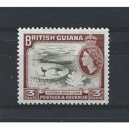 BritishGuiana.SG333 4c Victoria Regia Water-lilies.Mounted Mint.Nov24b
