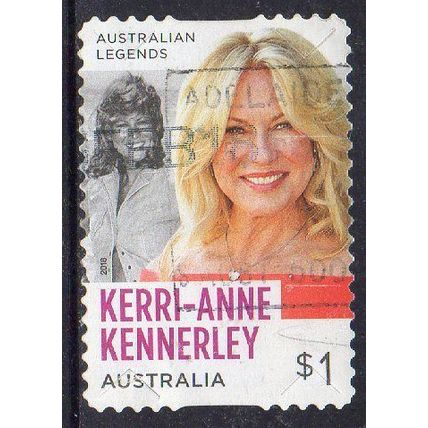 Australia 2018 Australian Legends of Television-Kerri-Anne Kennerley $1 s/a Used
