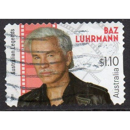 Australia 2022 Aust Legends of Filmmaking - Baz Luhrmann $1.10 s/a Used