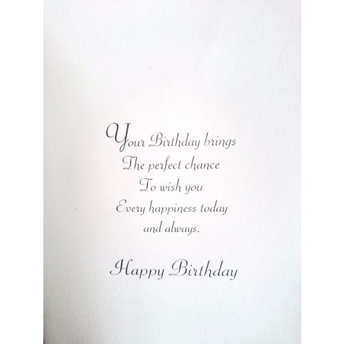 Nan Birthday Cards - Birthday Greetings To A Dear Nan - 09