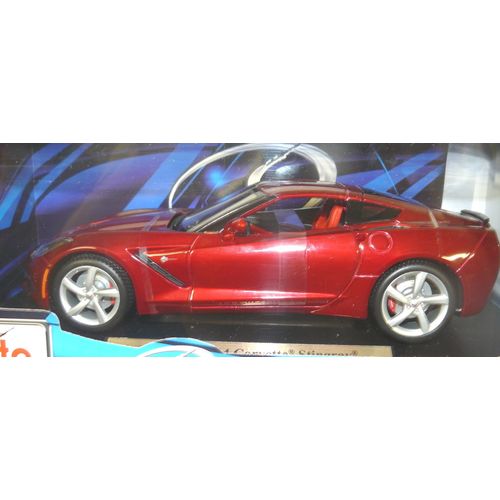 1/18 2014 Corvette, red,
