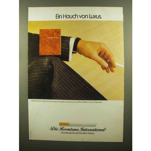 1979 Die Reemtsma International Cigarettes Ad, German