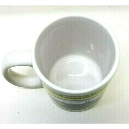 John Deere Tractor Mug Coffee Cup Nothing Rides Like Deere Yellow & Green (G27)