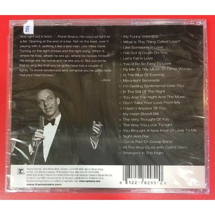 GREATEST LOVE SONGS by FRANK SINATRA (CD, 2002 - Warner - USA) BRAND NEW SEALED!