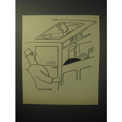 1948 Cartoon by Otto Soglow - Skylight