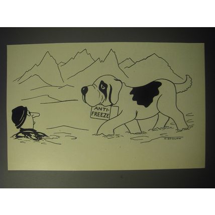 1948 Cartoon by Otto Soglow - Anti-Freeze