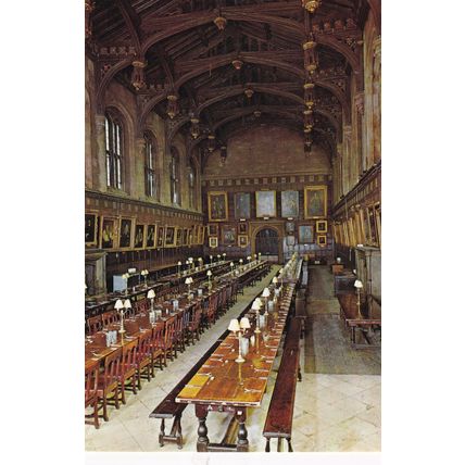 Colour Postcard The Hall Christ Church Oxford
