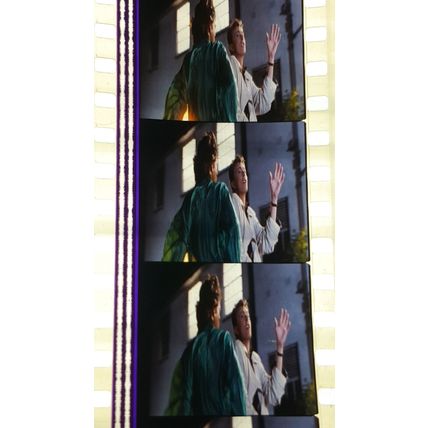 Dancing In The Streets. Bowie /Jagger Pk GB - 002b. 1 STRIP OF 5 35MM FILMCELLS