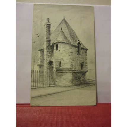 QUEEN MARY'S BATH, HOLYROOD, EDINBURGH vintage unused postcard =