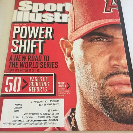 2012 Sports Illustrated Los Angeles Angels Albert Pujols