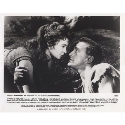 Kirk Douglas Lawrence Of Arabia Film Rare Press 10x8 Photo