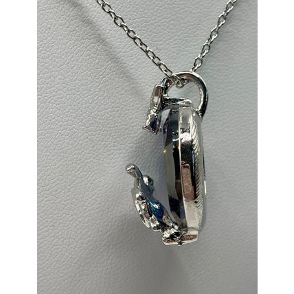 Necklace Elegant Pendant Creative Turtle Blue Crystal #548
