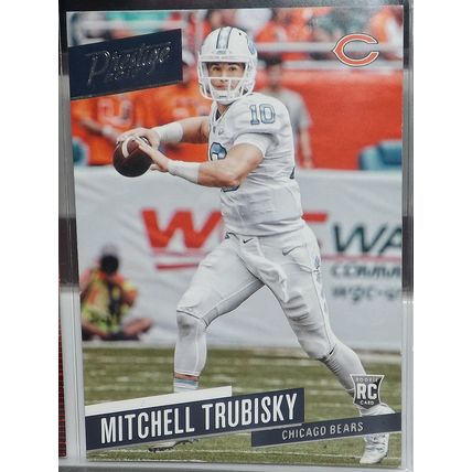 2017 Prestige MITCHELL TRUBISKY (North Carolina/Chicago Bears) Rookie card #204