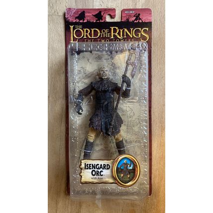 Lord of the Rings Isengard Orc (A) MOSC Toy Biz LOTR 2004 Two Towers