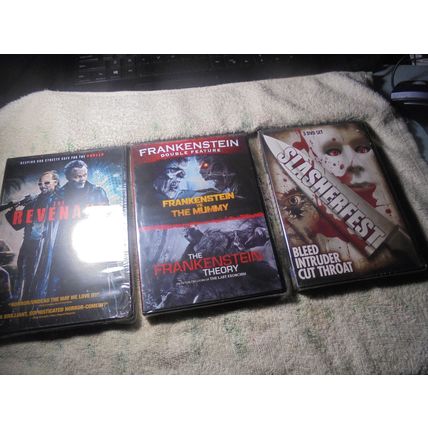 SCARY & MACABRE DVD's!! 3 DVD's! 6 Movies!! Sealed & Mint! $45.00 Shipped!!