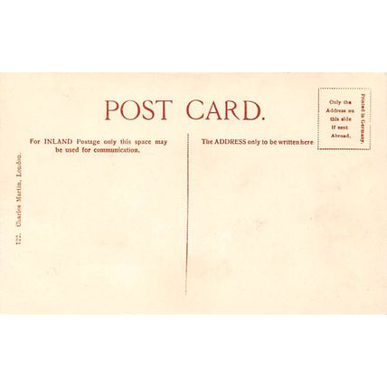 Old Chelsea Church : Charles Martin printed postcard 122
