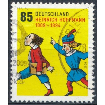 Birth Bicentenary of Heinrich Hoffman - Germany 2009 - F H - MiNr 2739