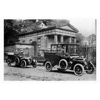 pt2021 - Cars at Doric Lodge , Woodhouse , Wentworth , Yorkshire Print 6x4