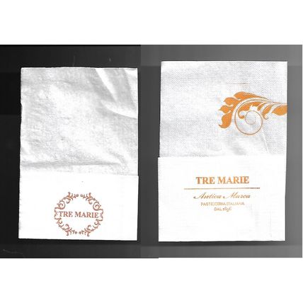 2 Tovagliolini da Caffè - Tre Marie