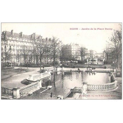21 - DIJON - JARDIN DE LA PLACE DARCY