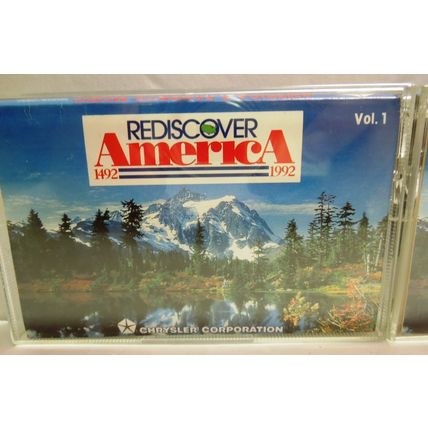 Chrysler Corp. Rediscover America Cassettes 1492-1992 Vol 1 & 2