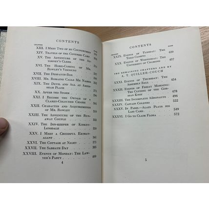 RARE* 1923 ROBERT LOUIS STEVENSON "ST IVES" FICTION VOL 19 ANTIQUE BOOK (P6)