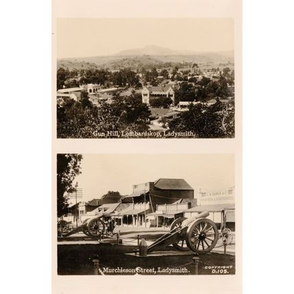Murchison Street The Gardens Ladysmith South Africa RPC Old Postcard