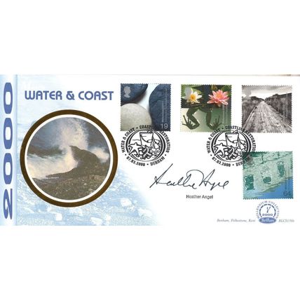 Professor Heather Angel Wildlife TV Presenter Benham Hand Signed FDC