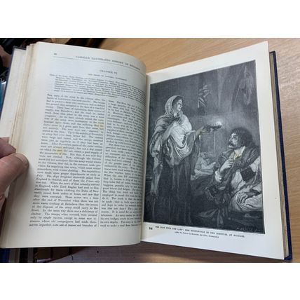 c1900s CASSELL'S HISTORY OF ENGLAND VOLUME 6 ILLUSTRATED 1.6kg HB BOOK (P8)