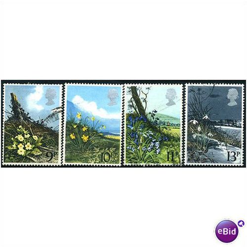 1979 Spring Flowers Set SG1079-1082 Fine Used