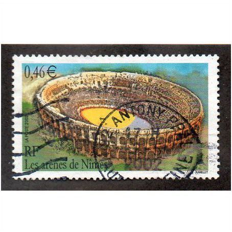 FRA 2002 46c 'NIMES AMPHITHEATRE' FINE USED (EBID20316)