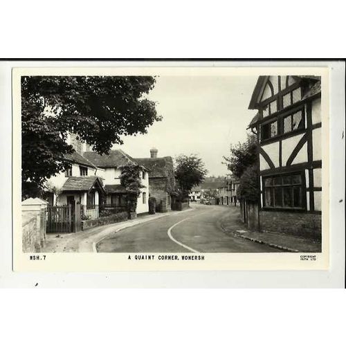 Surrey WONERSH Street Scene Postcard by Frith (WSH.7)