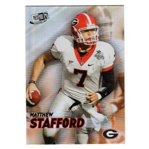 Matthew Stafford 2009 Press Pass SE HOLOFOIL Rookie Card #RE2