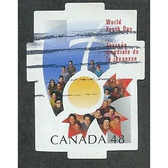 CAN 2002 47c 'WORLD YOUTH DAY' FINE USED (EBID49-131)