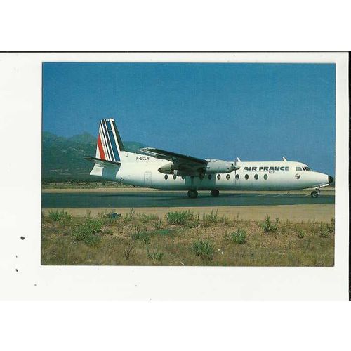Aviation AIR FRANCE FAIRCHILD FH-227B Postcard by Editions P.I. (458)